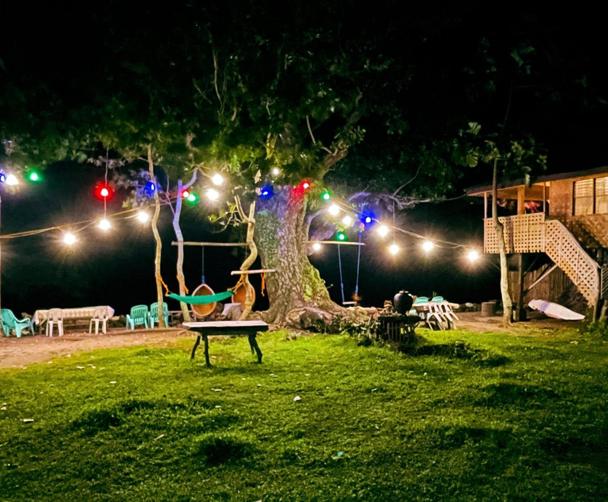 Borbon'S Treehouse By The Sea Bed & Breakfast Мамбаджао Екстериор снимка